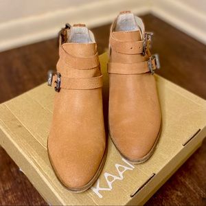 KAANAS AUSTIN HARDWARE BOOTIE - CARAMEL